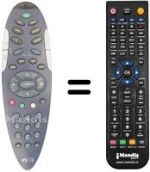 Replacement remote control NTL DI 4001